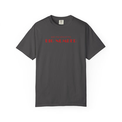 ask me about my BIG NUMBER tshirt